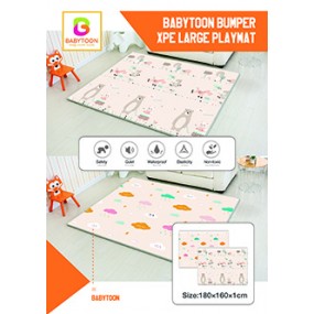 Babytoon Bumper XPE Large Play mat Reversible Non-Toxic